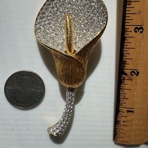 Nolan Miller Gold and Silver Brooch